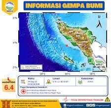 BKG, Gempa Bumi, Gempa Bumi Aceh, Gempa Aceh 6,4 SR